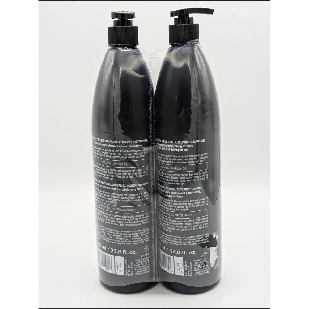 Experto Anti Frizz Shampoo & Conditioner Duo Keratin And Marula Oil